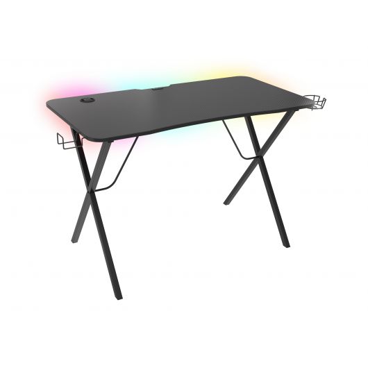 Genesis Holm 200 RGB Mesa Gaming Negra 2 Genesis Holm 200 RGB Mesa Gaming Negra