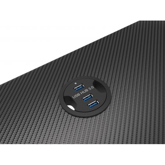 Genesis Holm 200 RGB Mesa Gaming Negra 4 Genesis Holm 200 RGB Mesa Gaming Negra