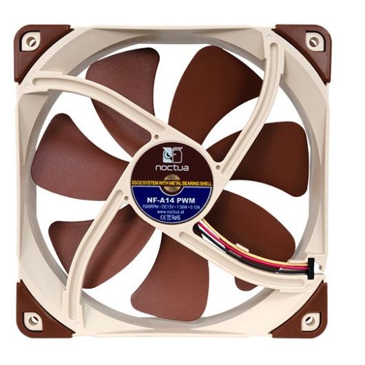Noctua NF-A14 PWN 140mm 1500RPM 4 Noctua NF-A14 PWN 140mm 1500RPM