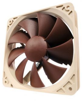 Noctua NF-P12 PWM Ventilador 120mm Marrón/Blanco