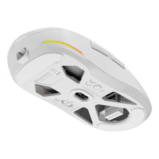 Genesis Zircon 660 Pro Wireless Ratón Gaming Ambidextro Bluetooth + USB-C Óptico 26000 DPI Blanco 2 Genesis Zircon 660 Pro Wireless Ratón Gaming Ambidextro Bluetooth + USB-C Óptico 26000 DPI Blanco