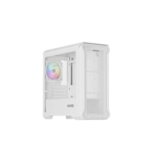 GENESIS Irid 503 Mini Tower Transparente/Blanco 2 GENESIS Irid 503 Mini Tower Transparente/Blanco