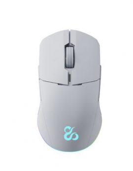 Newskill Chiron PRO Ratón Gaming Ambidextro Inalámbrico RGB 16000 DPI Blanco