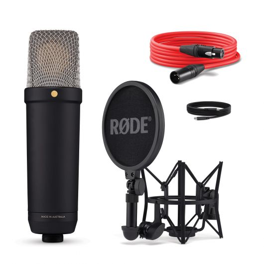 Rode NT1-A 5th Gen Micrófono de estudio Negro 3 Rode NT1-A 5th Gen Micrófono de estudio Negro