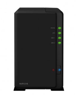 Synology NVR1218 Network Video Recorder 2Bay Negro