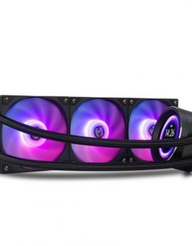 Sistema de Refrigeración Líquida Nox X-360 LCD/ Negro