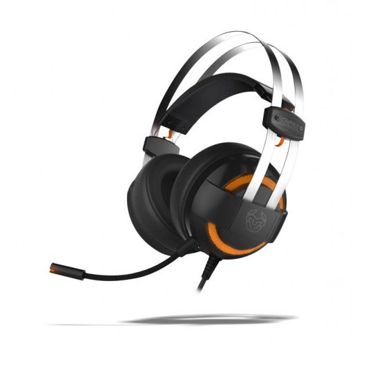 Krom Kode Auriculares Diadema Negro