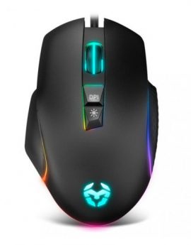 Krom Keos Ratón Gaming RGB 6400DPI Negro