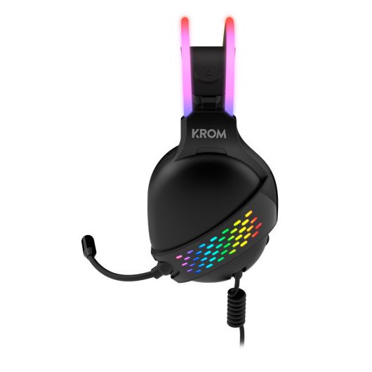 Krom Klaim Auriculares Diadema USB tipo A Negro 5 Krom Klaim Auriculares Diadema USB tipo A Negro
