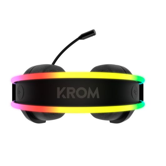 Krom Klaim Auriculares Diadema USB tipo A Negro 6 Krom Klaim Auriculares Diadema USB tipo A Negro