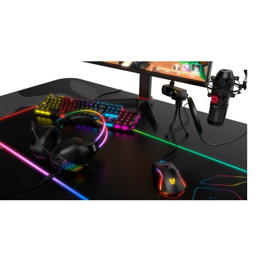 Krom Klaim Auriculares Diadema USB tipo A Negro 7 Krom Klaim Auriculares Diadema USB tipo A Negro
