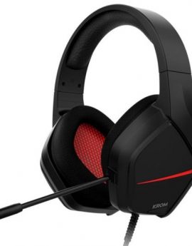 Auriculares Gaming con Micrófono Krom Kopa Move/ Jack 3.5/ Negros
