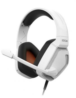 Krom Kopa Pro Auriculares Gaming Blancos
