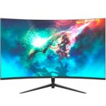 Monitor 24' Curvo Dp Hdmi Nilox Nxm24crv01 Fhd 165hz 1ms 250cd/m2 Curvatura R1500 Altavoces