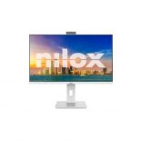 Monitor Nilox NXM24RWEB02W 24' Full HD 120Hz IPS Blanco Altavoces y Cámara Integrados Pivot VESA