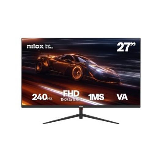 Monitor Nilox NXM27FHD2401 27’ FullHD 240Hz VA Plano 1ms FreeSync