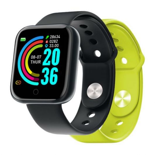 Nilox Smartwatch Trailband Sport 2 correas Negro-Verde