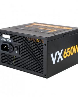 NOX Urano VX Bronze Edition unidad de fuente de alimentación 650 W 20+4 pin ATX Negro/Naranja
