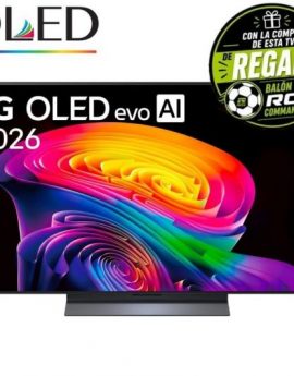 Televisor LG OLED evo AI C6 OLED48C66LB 48'/ Ultra HD 4K/ Smart TV/ WiFi Negro