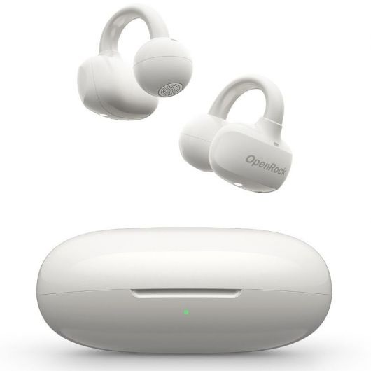 Auriculares Deportivos de Conducción Aérea OpenRock E OPACE02 con estuche de carga/ Autonomía 7h/ Blancos
