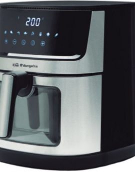 Freidora por Aire / Sin Aceite Orbegozo FDR 8020/ 2000W/ Capacidad 8L