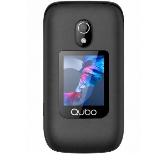 Teléfono Móvil Qubo P-221BKC 4G para Personas Mayores/ Negro 2 Teléfono Móvil Qubo P-221BKC 4G para Personas Mayores/ Negro