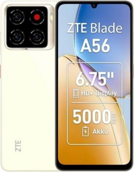 Smartphone ZTE Blade A56 4GB/ 64GB/ 6.75'/ Oro