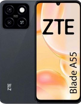 Smartphone ZTE Blade A55 4GB/ 128GB/ 6.75'/ Negro