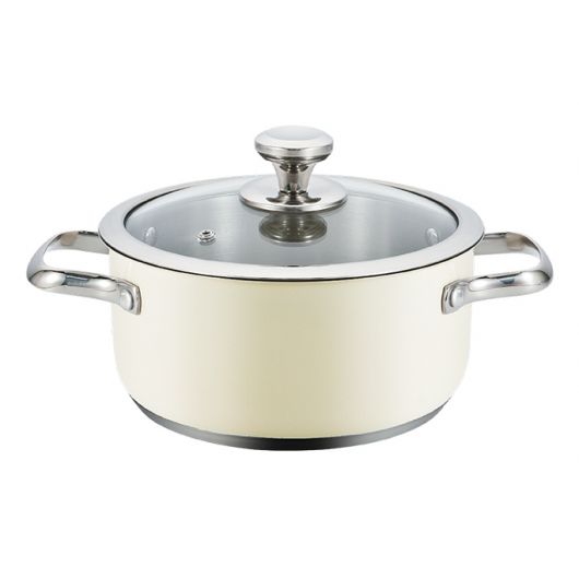HAEGER Pastel Pot 16H Olla Acero Inoxidable 16cm