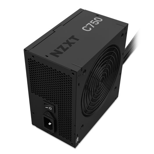 NZXT C750 Fuente de alimentación 750W 80 Plus Bronze 24-pin ATX Negro