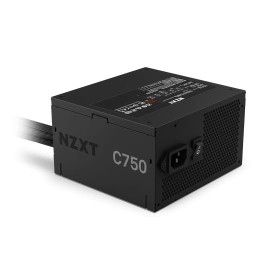NZXT C750 Fuente de alimentación 750W 80 Plus Bronze 24-pin ATX Negro 2 NZXT C750 Fuente de alimentación 750W 80 Plus Bronze 24-pin ATX Negro