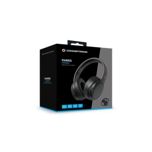 Conceptronic PARRIS03B Auriculares Inalámbricos Negros 4 Conceptronic PARRIS03B Auriculares Inalámbricos Negros