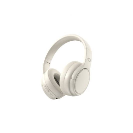 Conceptronic PARRIS03C Auriculares Bluetooth Carga USB-C Bateria 30h Plegable Blanco