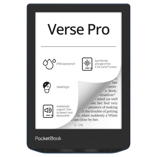 PocketBook Verse Pro Libro Electrónico 6' 16GB Azul Azure
