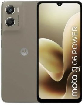 Smartphone Motorola Moto G06 Power 8GB/ 256GB/ 6.88'/ Marrón