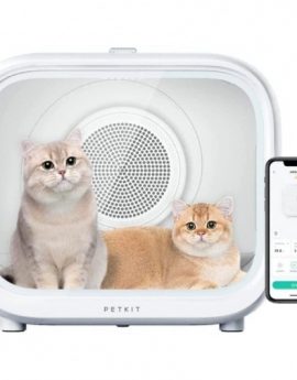 Cabina de secado Automático para Mascotas PetKit Airsalon Max/ 60L/ Control desde APP