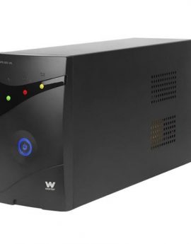 SAI Línea Interactiva Woxter UPS 650 VA/ 650VA-360W/ 2 Salidas/ Formato Torre