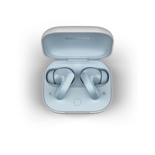 Motorola Moto Buds Illusion Blue Auriculares Inalámbricos con Estuche de Carga Azul Claro 3 Motorola Moto Buds Illusion Blue Auriculares Inalámbricos con Estuche de Carga Azul Claro