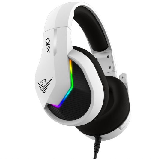 Auriculares Gaming Phoenix X-IO blancos Multiplataforma con cable jack y Adaptador 3 Auriculares Gaming Phoenix X-IO blancos Multiplataforma con cable jack y Adaptador