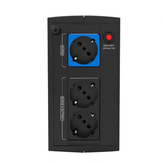 SAI Línea Interactiva Phasak Ottima 1060 VA Interactive/ 1060VA-600W/ 3 Salidas/ Formato Torre 3 SAI Línea Interactiva Phasak Ottima 1060 VA Interactive/ 1060VA-600W/ 3 Salidas/ Formato Torre
