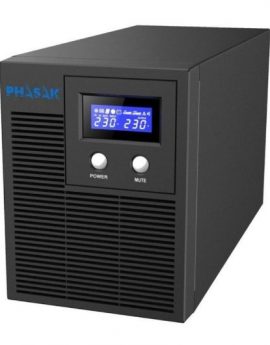 SAI Línea Interactiva Phasak Protekt 1060 VA/ 1060VA-700W/ 4 Salidas/ Formato Torre