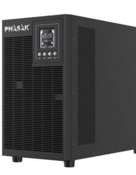SAI Online Phasak 3000 VA Online LCD/ 3000VA-2700W/ 4 Salidas/ Formato Torre
