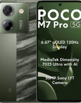 Smartphone Xiaomi POCO M7 Pro 12GB/ 512GB/ 6.67'/ 5G/ Verde