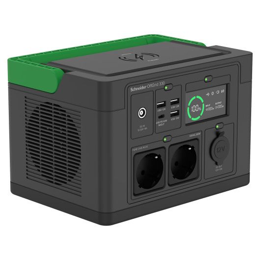 Estación de energía portátil APC PPS330-GR 332Wh Ión de litio Power Delivery 300W Solar USB 2 Estación de energía portátil APC PPS330-GR 332Wh Ión de litio Power Delivery 300W Solar USB