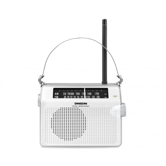 Sangean PR-D6 Blanco Radio Portátil