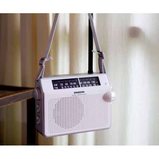 Sangean PR-D6 Blanco Radio Portátil 3 Sangean PR-D6 Blanco Radio Portátil