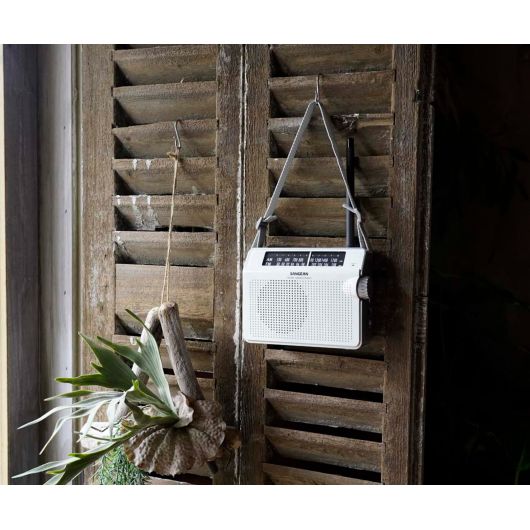 Sangean PR-D6 Blanco Radio Portátil 5 Sangean PR-D6 Blanco Radio Portátil