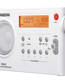 Sangean PR-D7 Radio Despertador Portátil Blanco