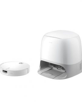 Robot Aspirador y Fregasuelos Roborock Qrevo Curv 2 ProX con Autovaciado Navegación Avanzada 25.000 Pa Control por Voz