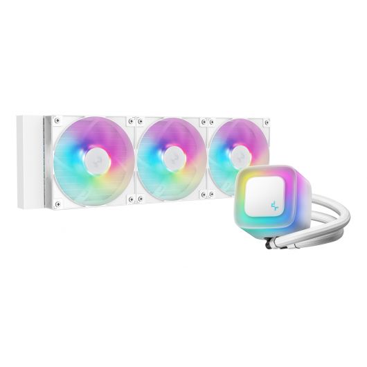 DeepCool LE360 V2 Refrigeración líquida CPU Blanco